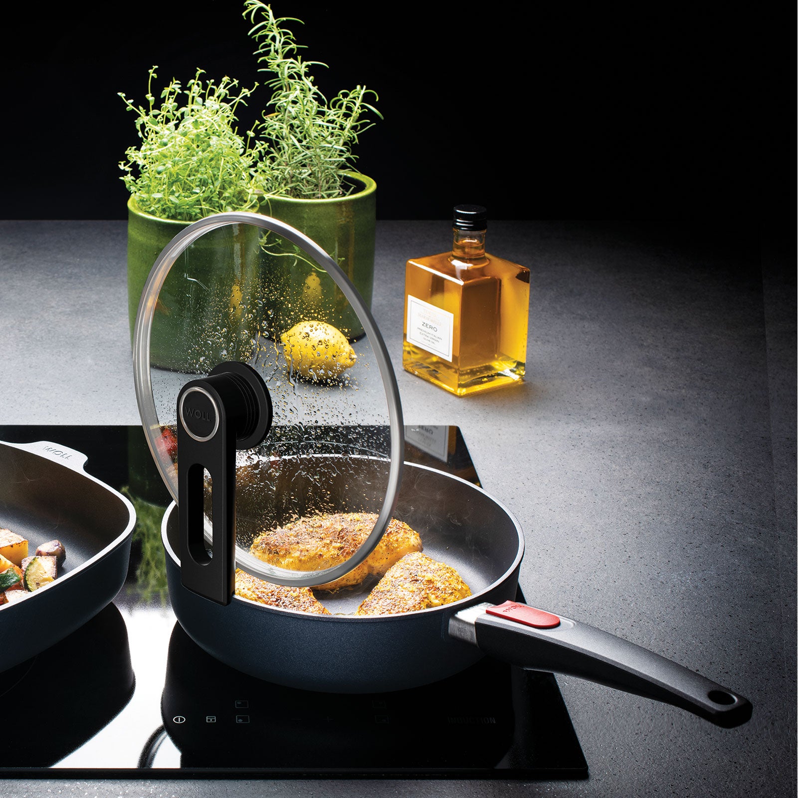 Capac rotund Smart Lid, 24 cm - WOLL - Image 4