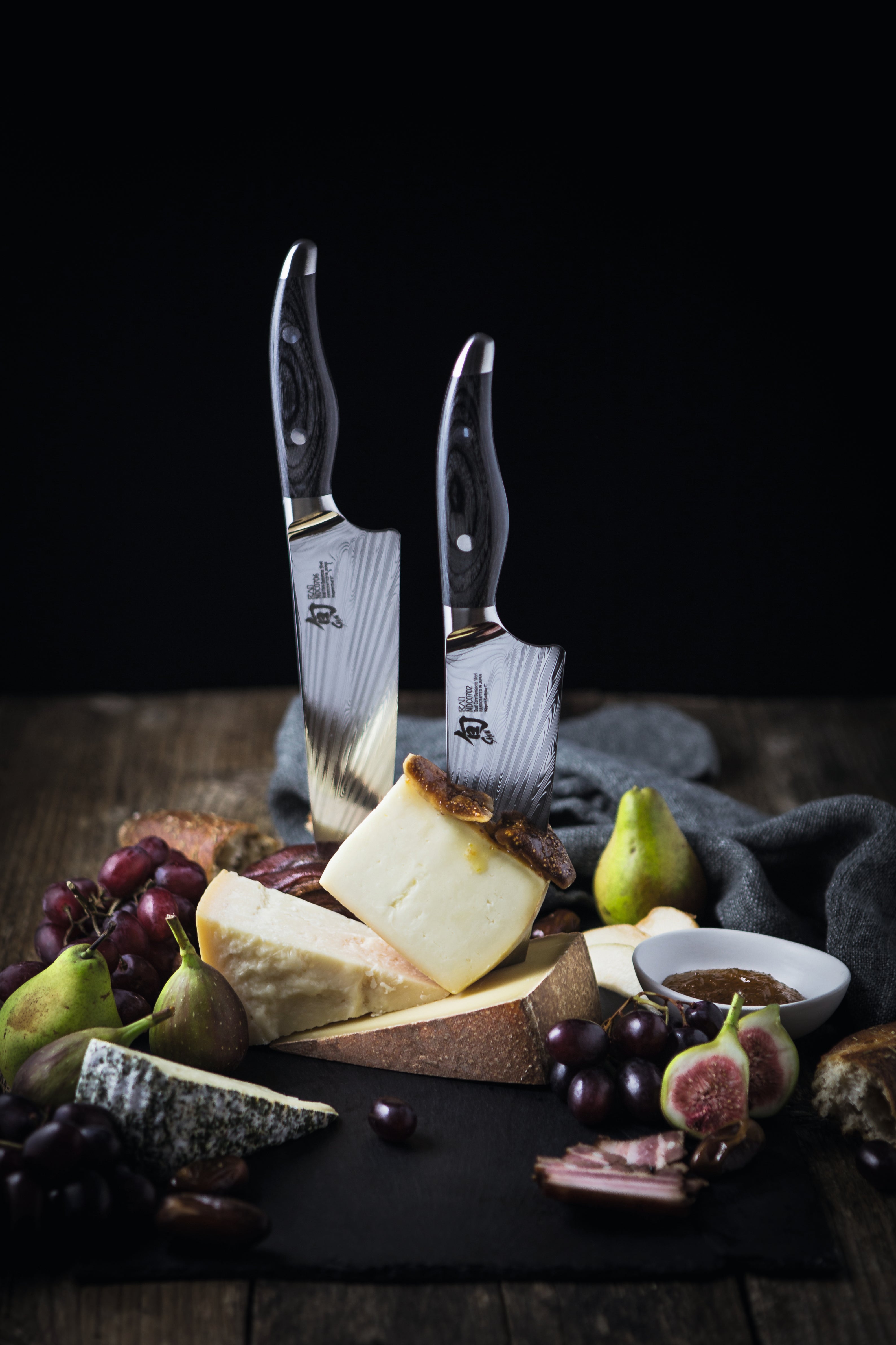 KAI Cutit Santoku, Shun Nagare, 18 cm - Image 4