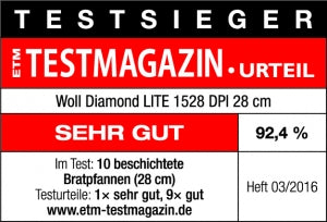 Tigaie saute Diamond Lite, 24 cm - WOLL - Image 3