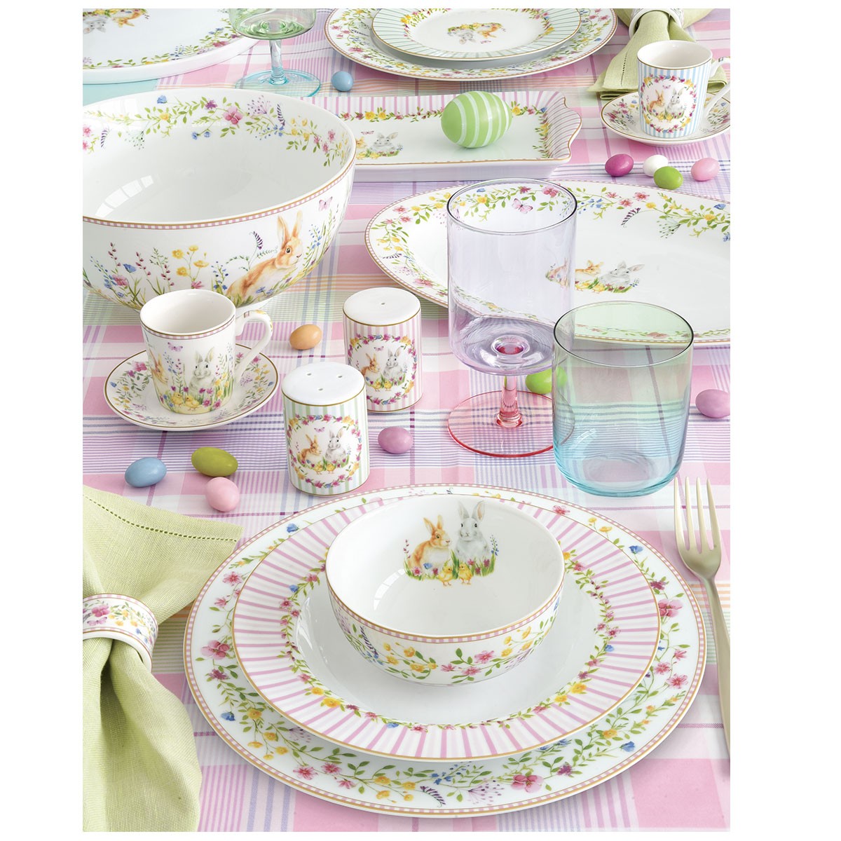 Set 2 suporturi ou, 7 cm, Happy Easter - SIMONA'S COOKSHOP - Image 1