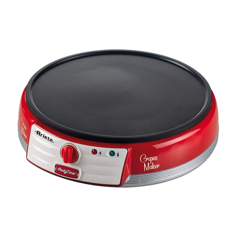 Aparat pentru clatite, rosu, Party Time - ARIETE