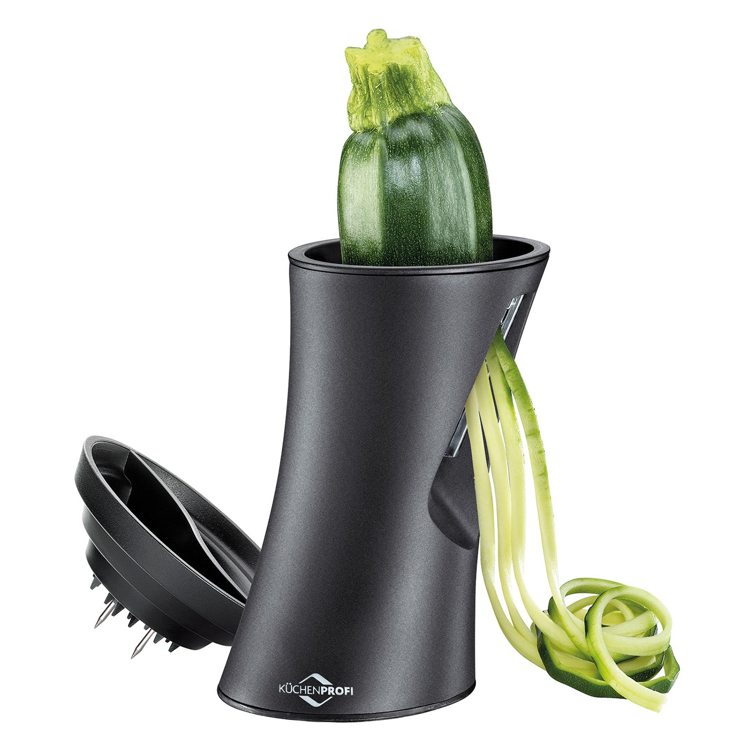 Feliator pentru legume, negru, Julienna - KUCHENPROFI