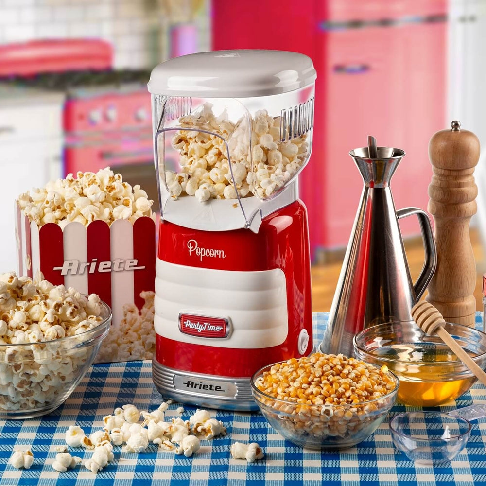 Aparat pentru popcorn, rosu, Party Time - ARIETE