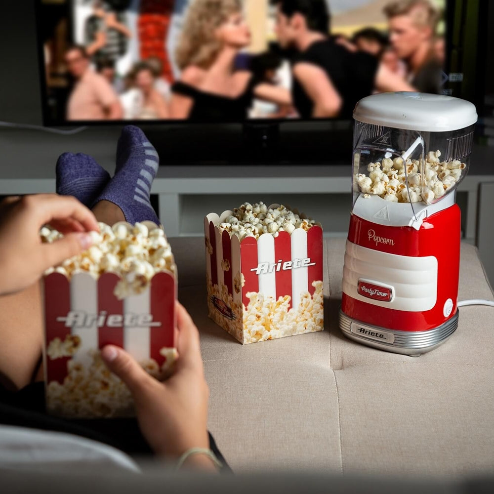 Aparat pentru popcorn, rosu, Party Time - ARIETE
