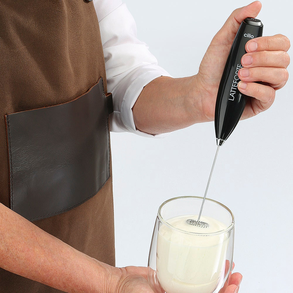 Aparat pentru spumarea laptelui, negru mat, Latteforte - CILIO - Image 2