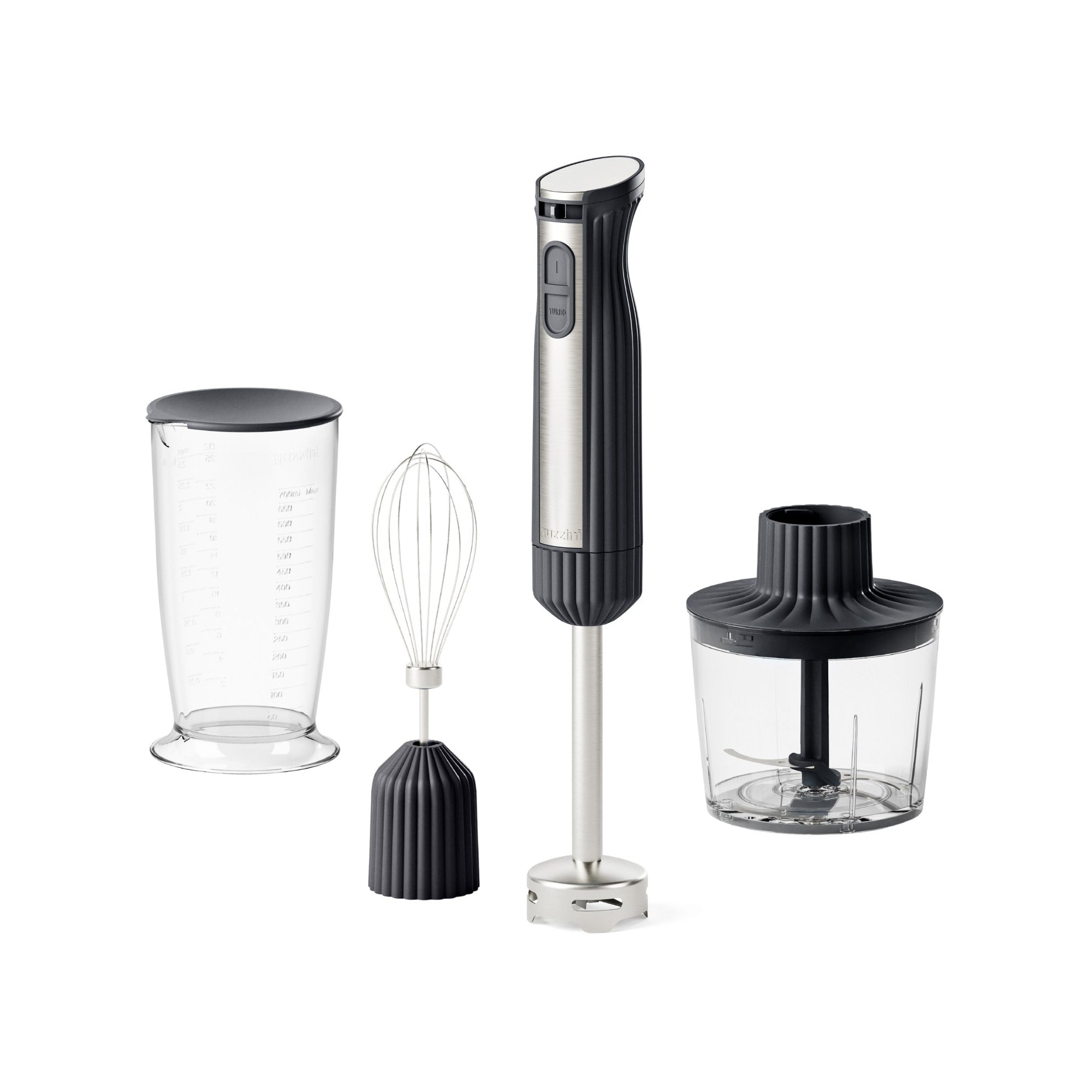Blender cu accesorii, antracit, Sous Chef - GUZZINI
