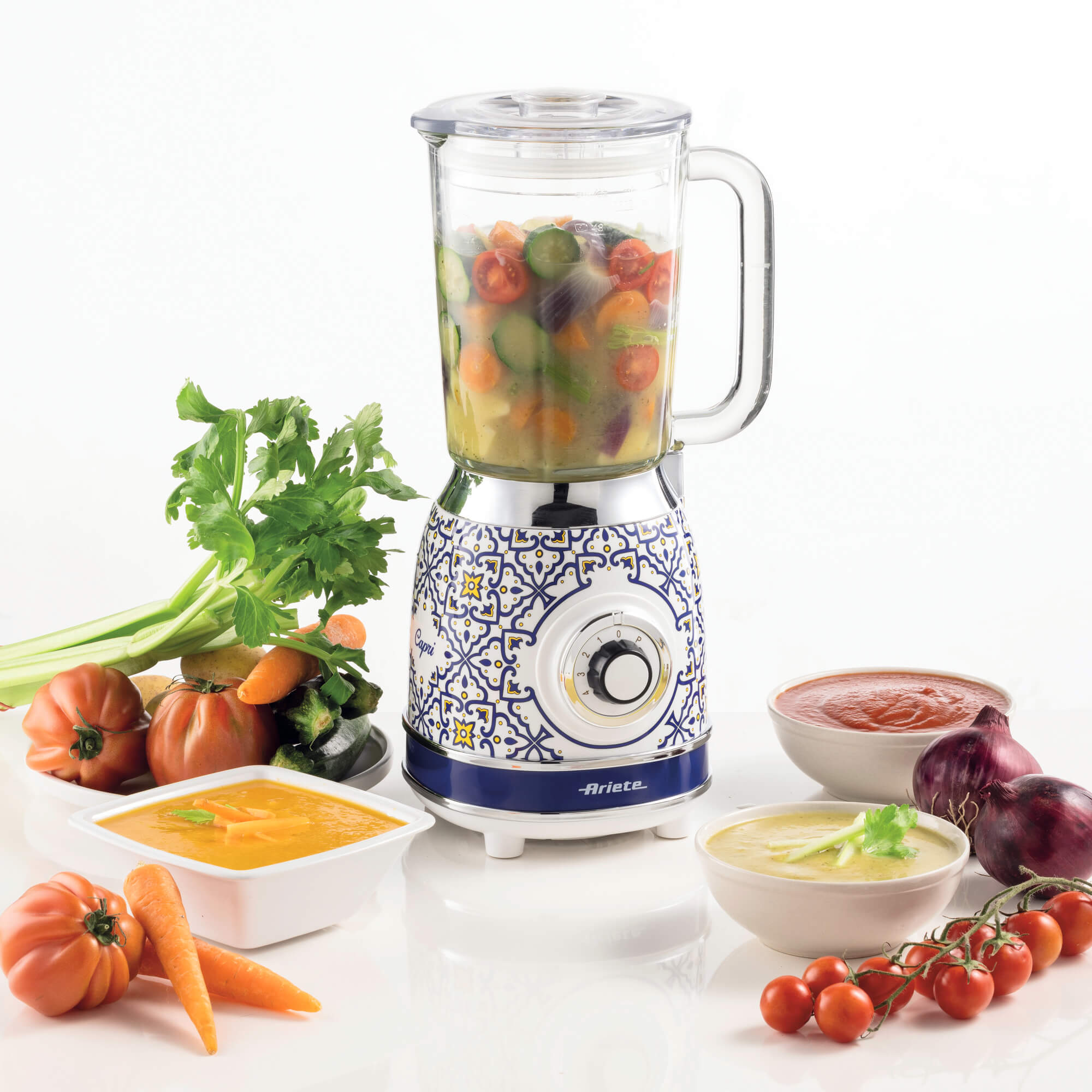 Blender cu cana din sticla,1.5 L, Capri - ARIETE - Image 3