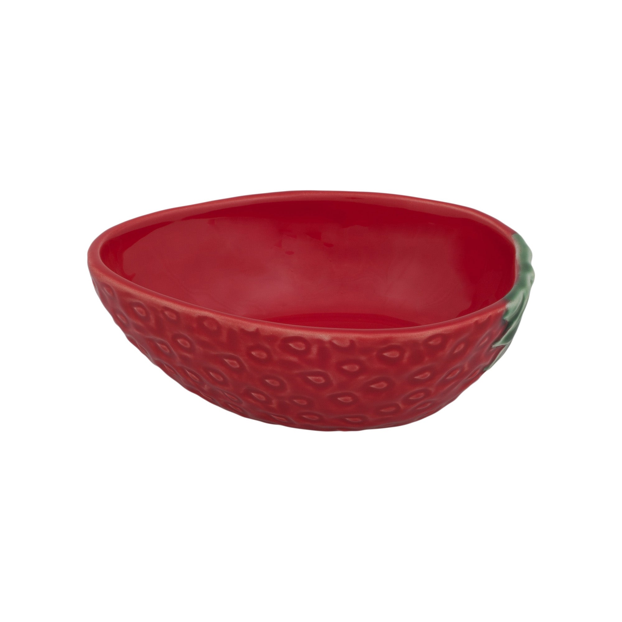 Bol ceramic, 13.5 x 11 cm, Strawberries - BORDALLO PINHEIRO