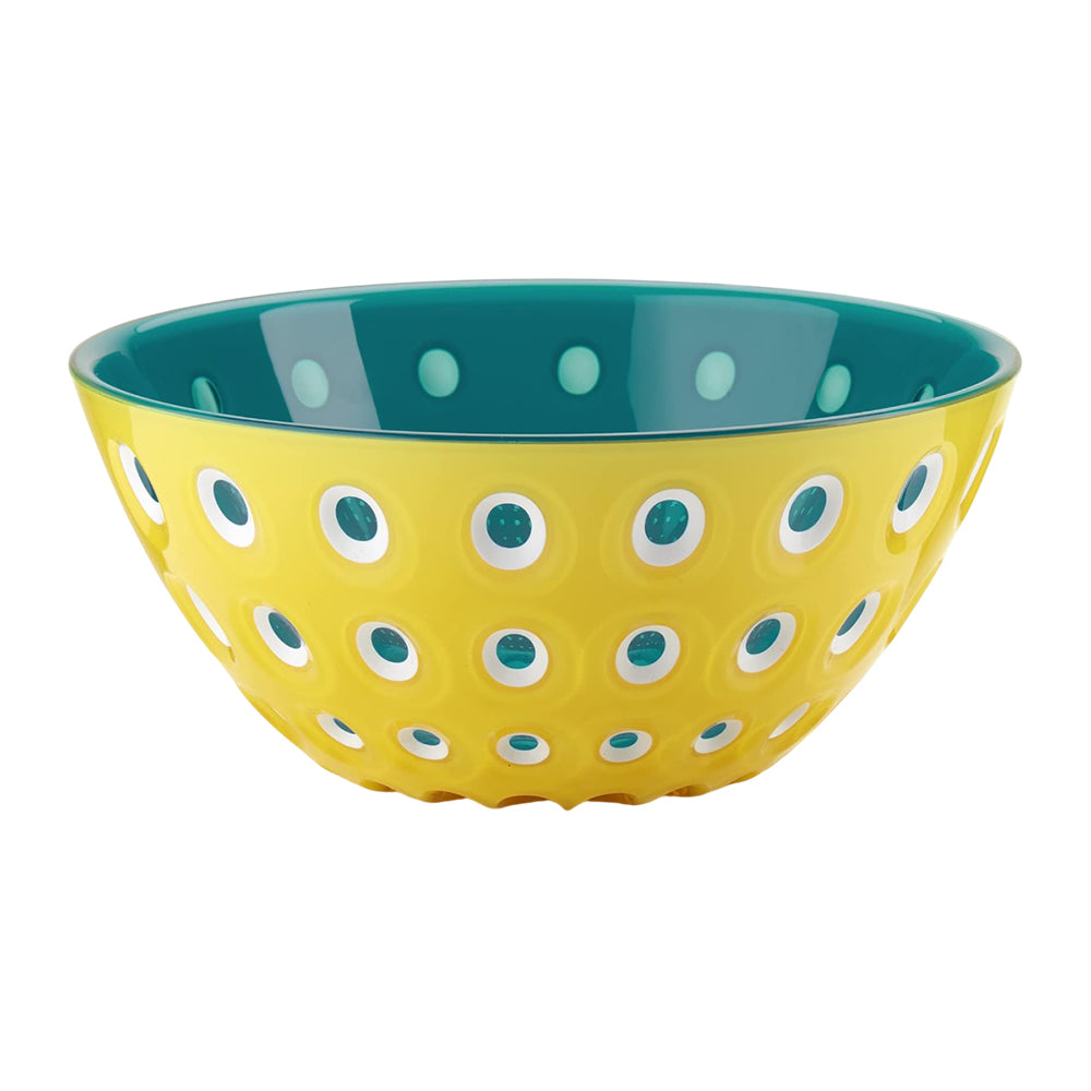 Bol galben/albastru din acril, 25 cm, colectia Le Murrine - GUZZINI
