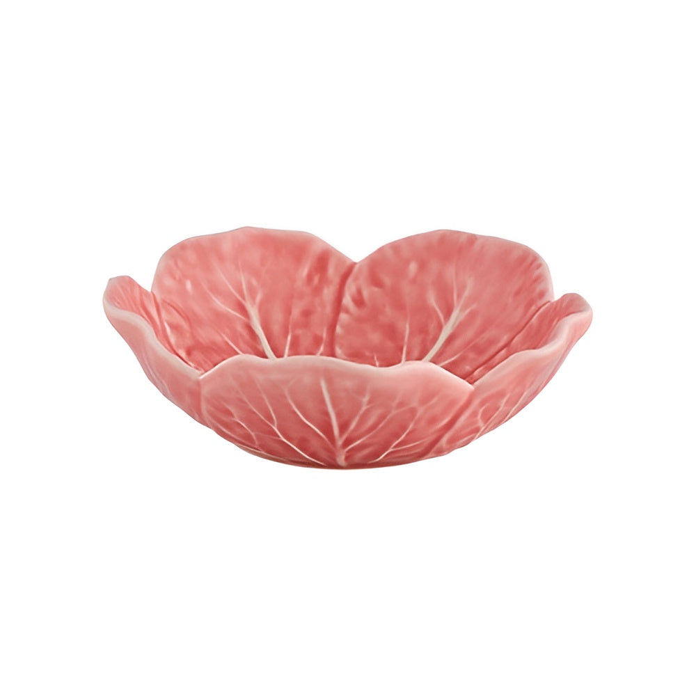 Bol multifunctional, 12 cm, roz, Couve - BORDALLO PINHEIRO