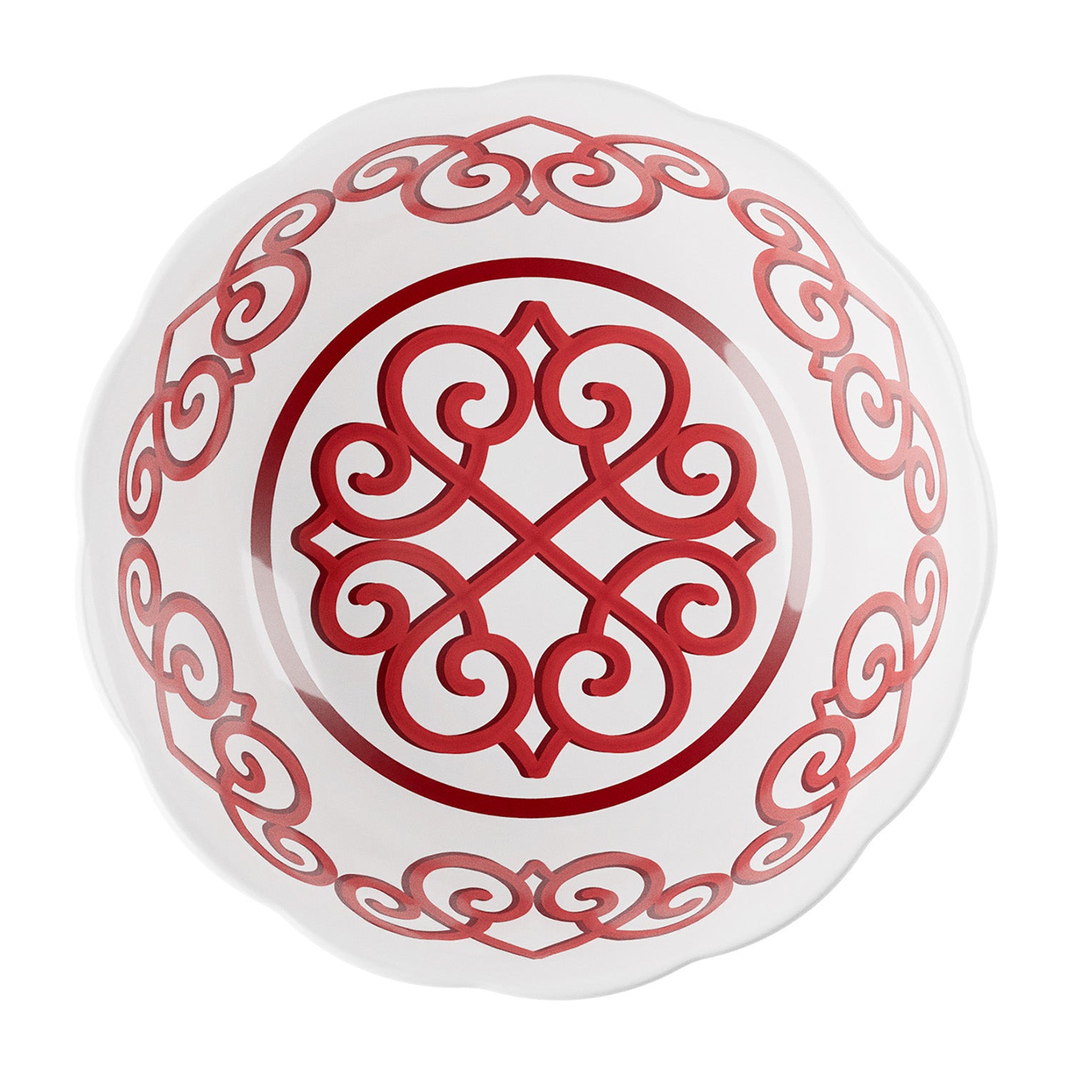 Bol multifunctional, melamina, rosu, 30 cm, Harmonia - GUZZINI