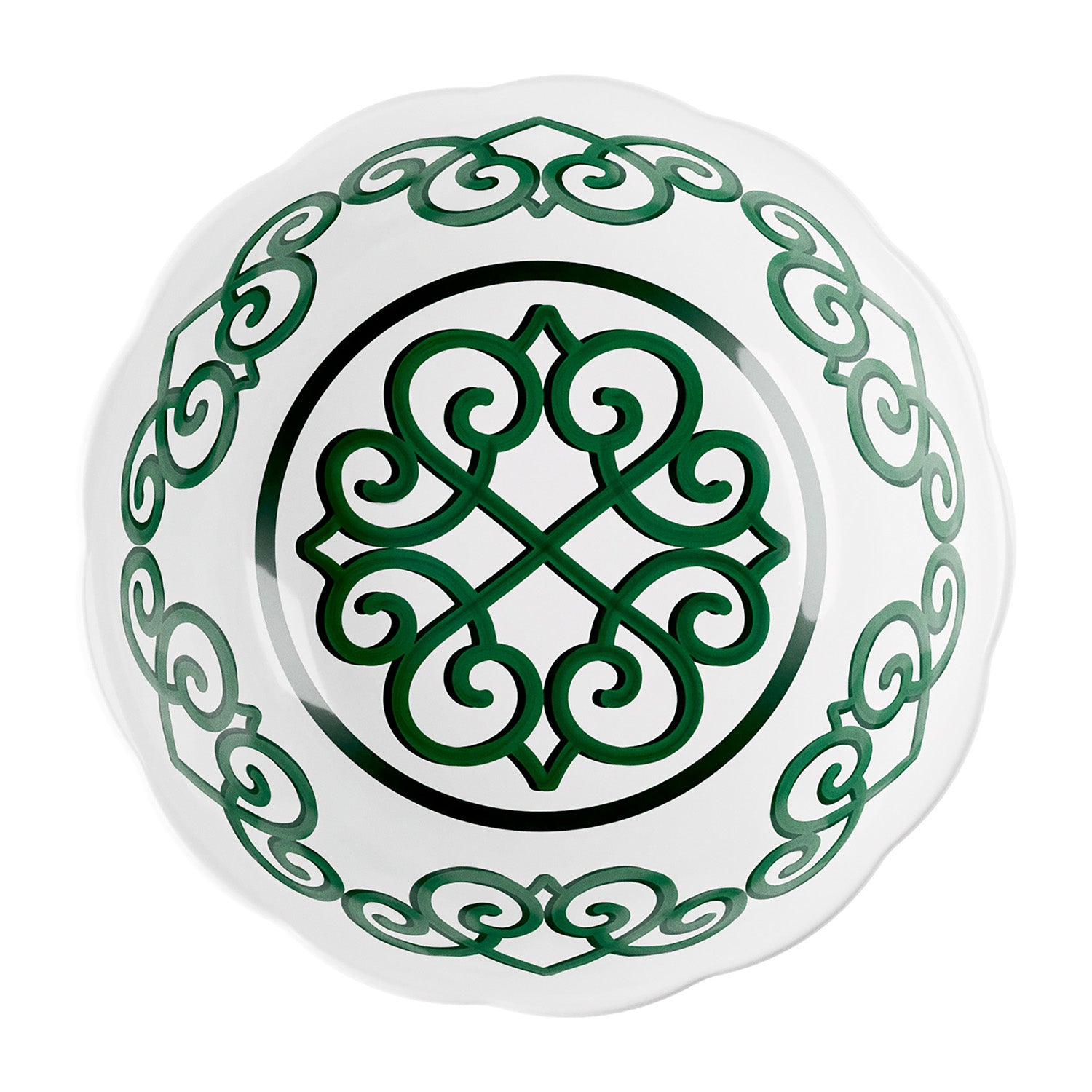 Bol multifunctional, melamina, verde, 30 cm, Harmonia - GUZZINI