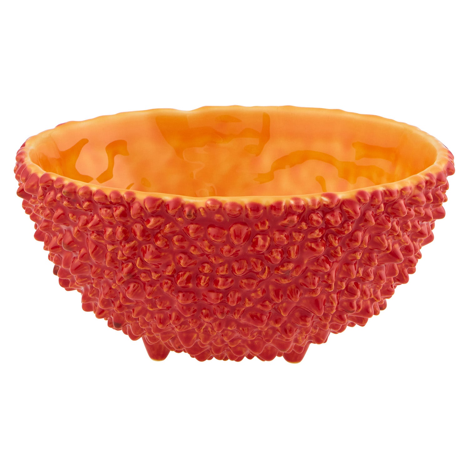 Bol pentru salata, 25 cm, portocaliu, Amazonia - BORDALLO PINHEIRO