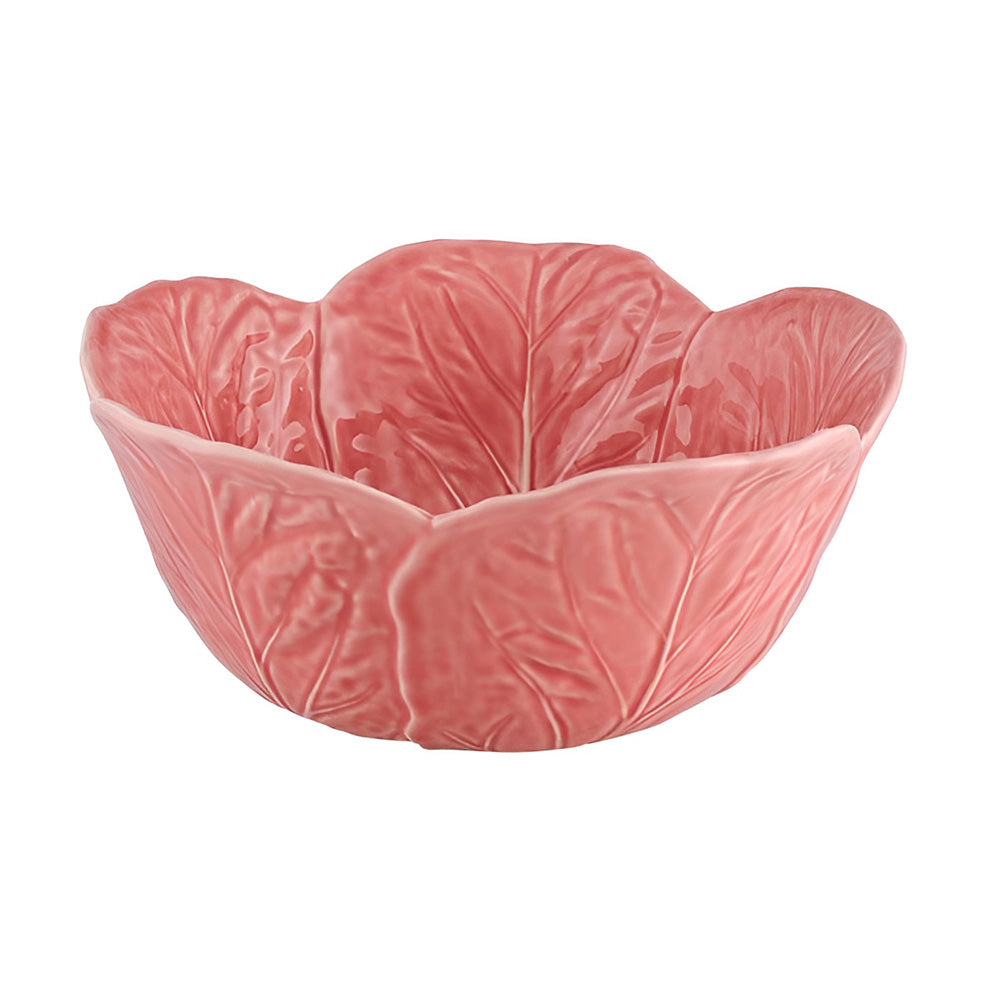 Bol pentru salata, 29.5 cm, roz, Couve - BORDALLO PINHEIRO