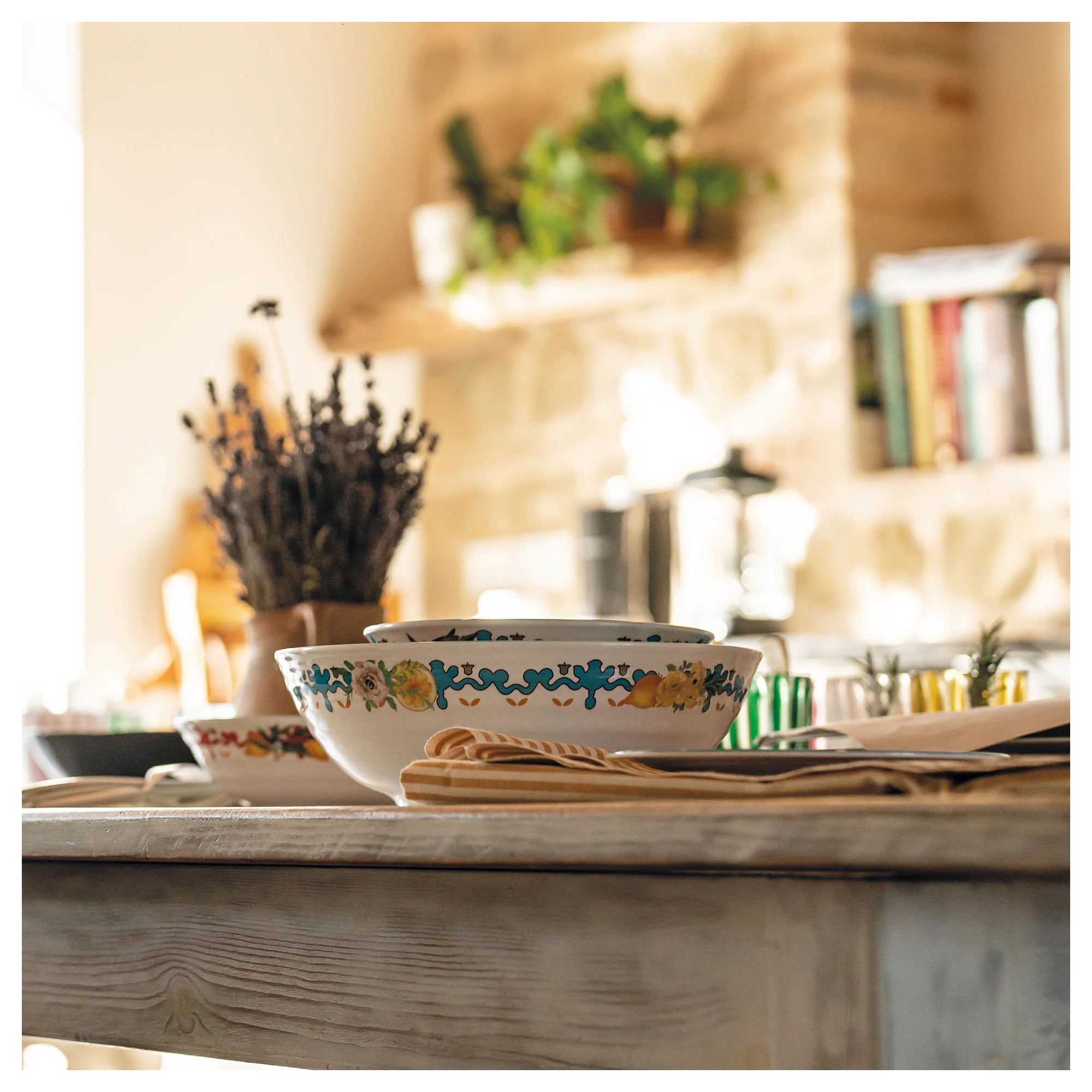 Bol pentru salata, 30 cm, Flower&Lemon - GUZZINI - Image 3