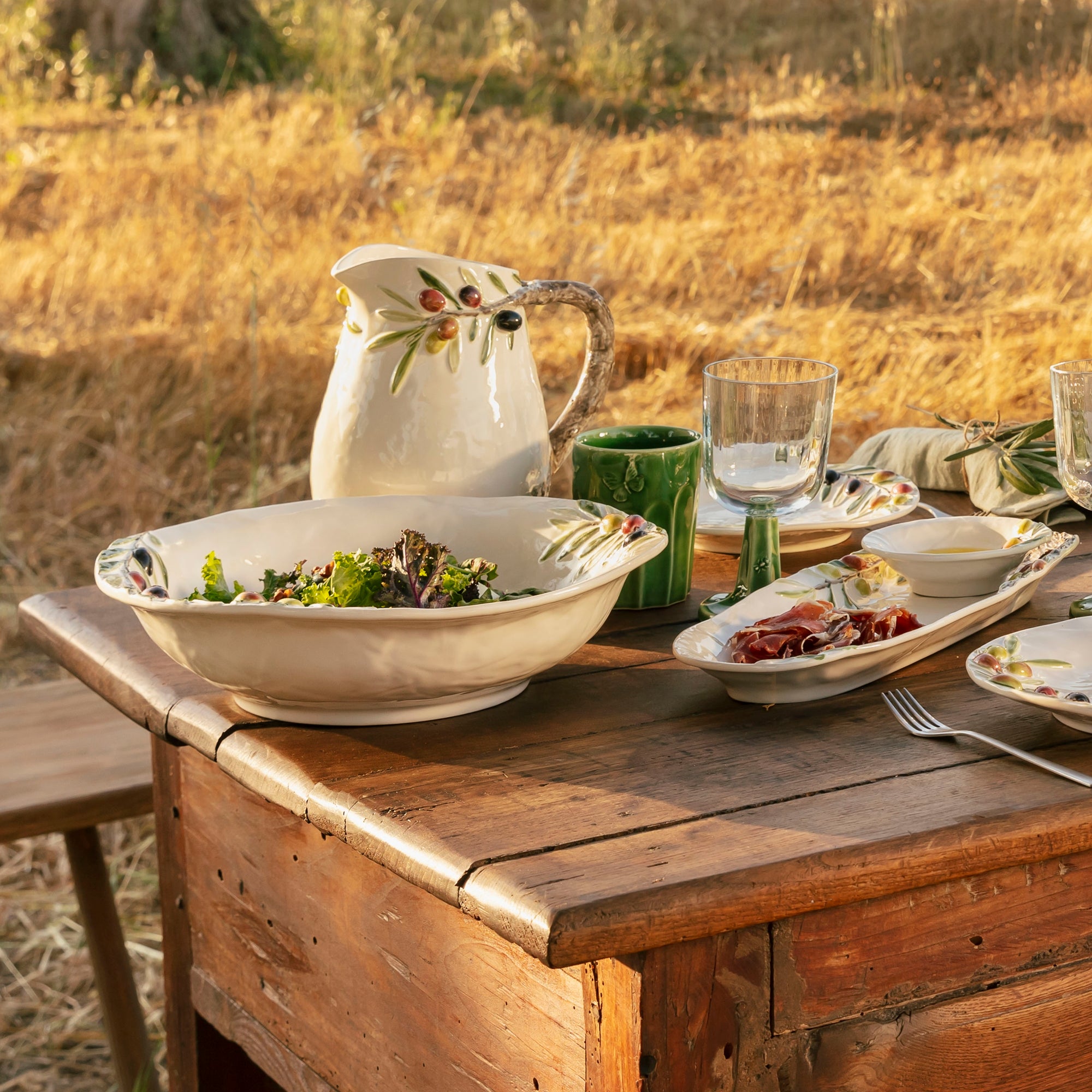 Bol pentru salata, 33.5 cm, Olives - BORDALLO PINHEIRO - Image 2