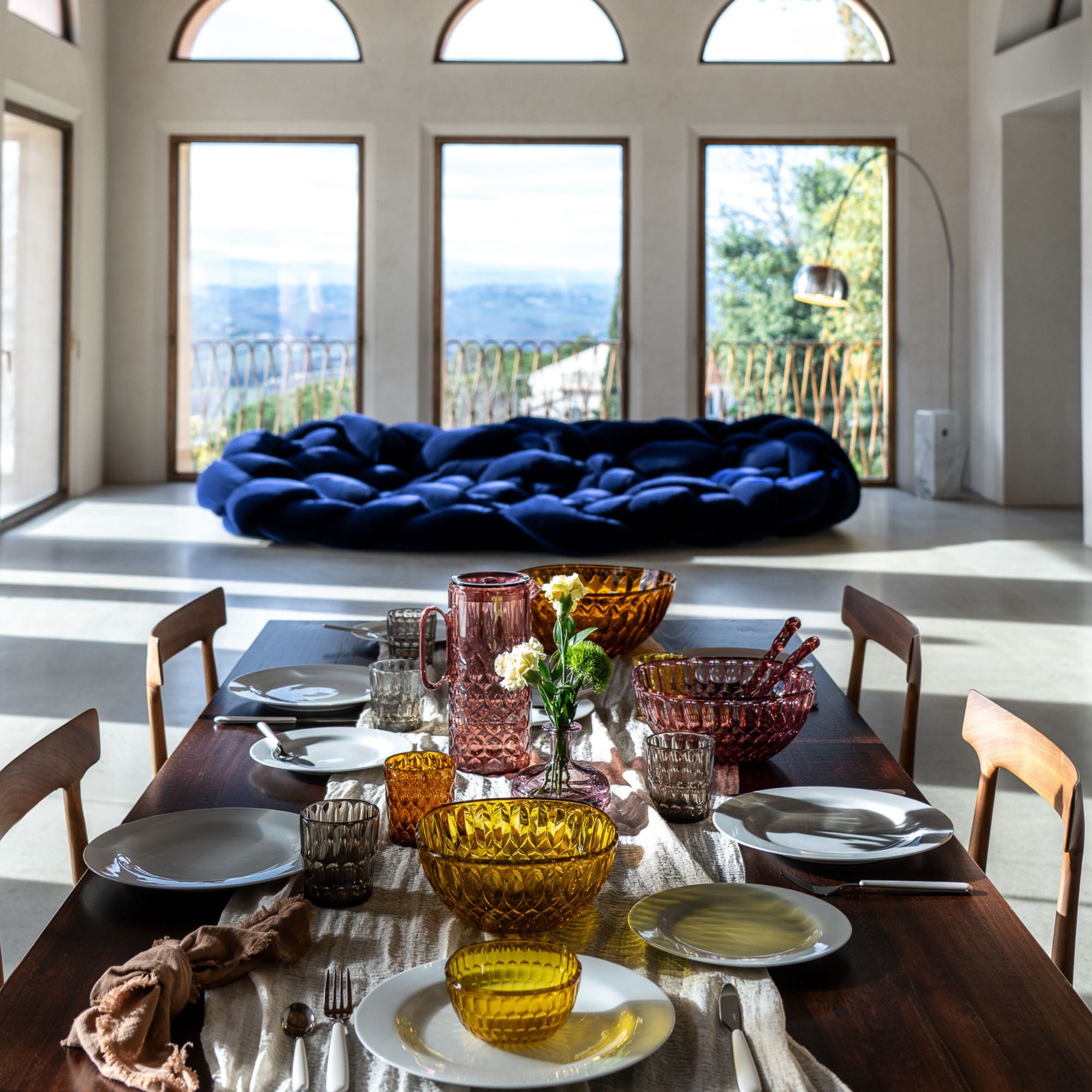 Set 2 piese servire salata, transparent, Vanity - GUZZINI - Image 3