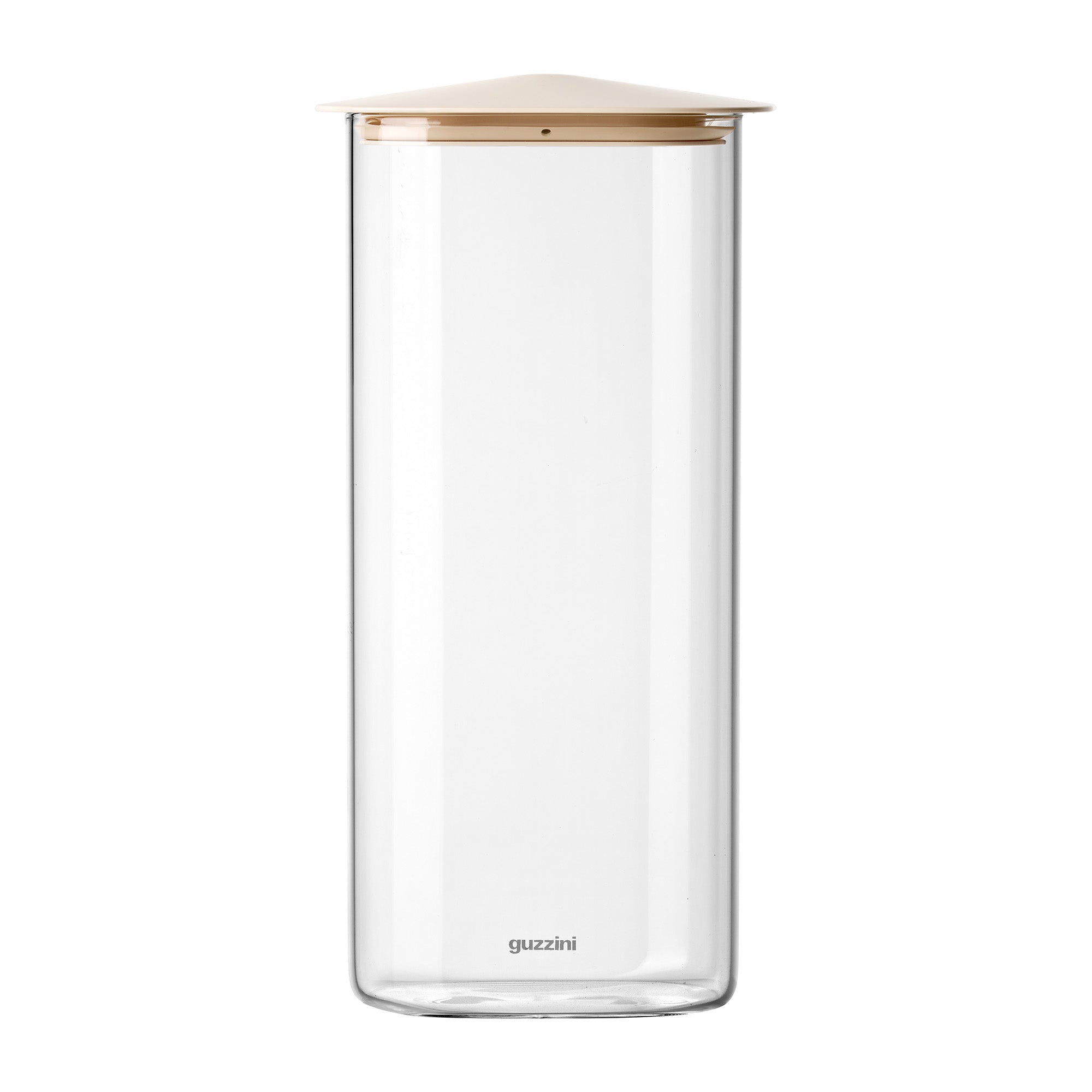 Borcan cu capac bej, forma dreptunghiulara, 2100 ml, Fresh & Style - GUZZINI