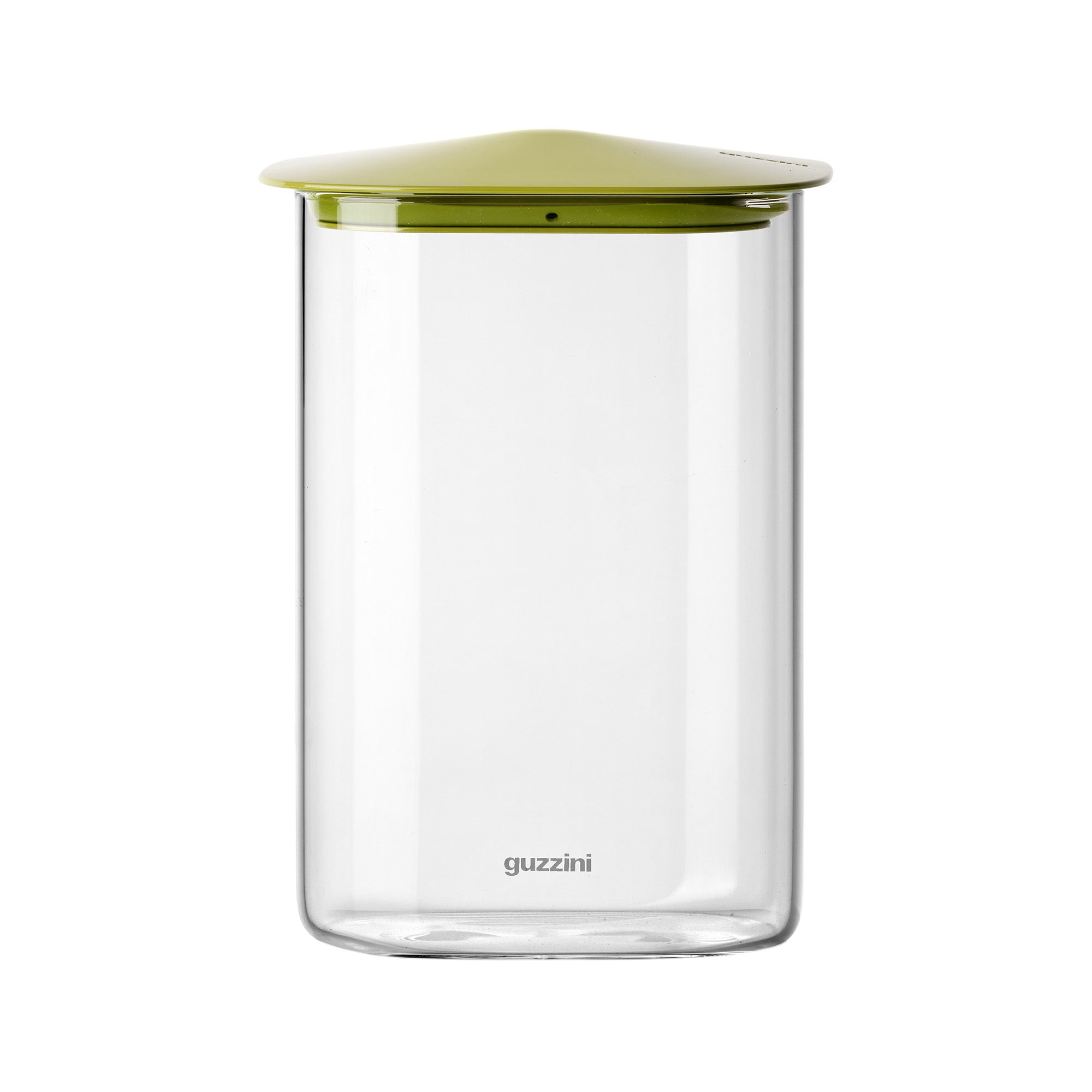 Borcan cu capac verde, forma dreptunghiulara, 1300 ml, Fresh & Style - GUZZINI