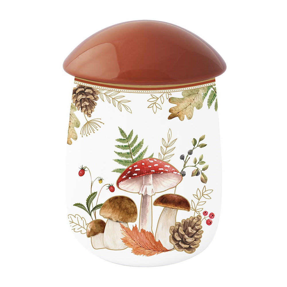 Borcan din portelan cu capac, 19 cm, Forest Breeze - COOKSHOP SPECIALS