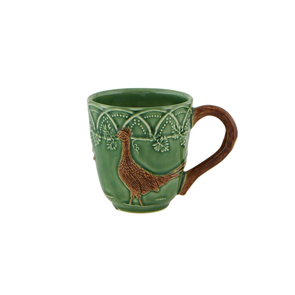 Cana ceramica, 450 ml, Pheasant Bosque - Bordallo Pinheiro