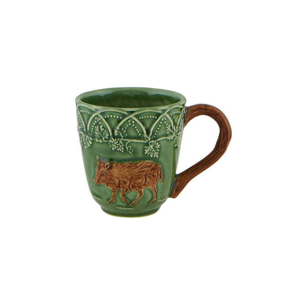 Cana ceramica, 450 ml, Boar Bosque - BORDALLO PINHEIRO
