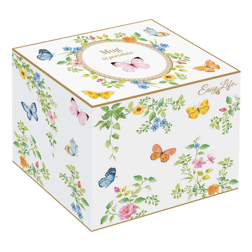 Cana din portelan, 350 ml, Dancing Butterflies - COOKSHOP SPECIALS