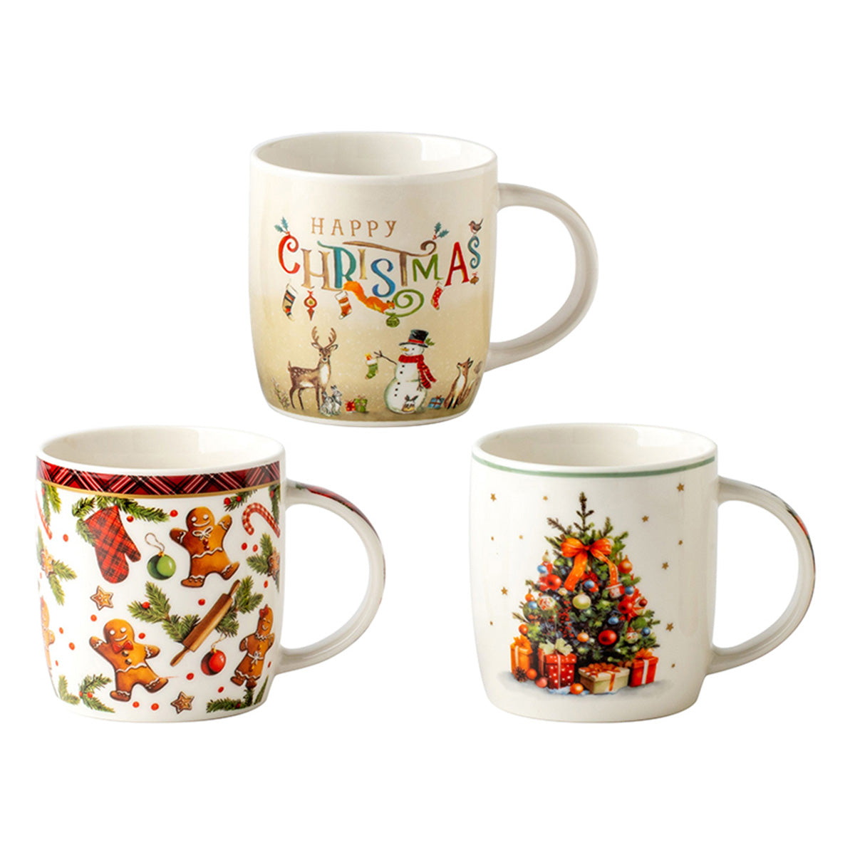 Cana din portelan, 350 ml, Holly Spirit - SIMONA'S COOKSHOP - Image 1