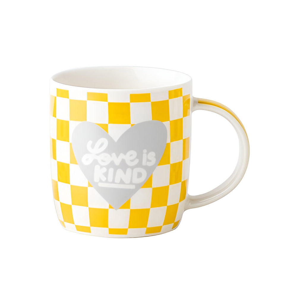 Cana din portelan, 350 ml, Love is kind - COOKSHOP SPECIALS