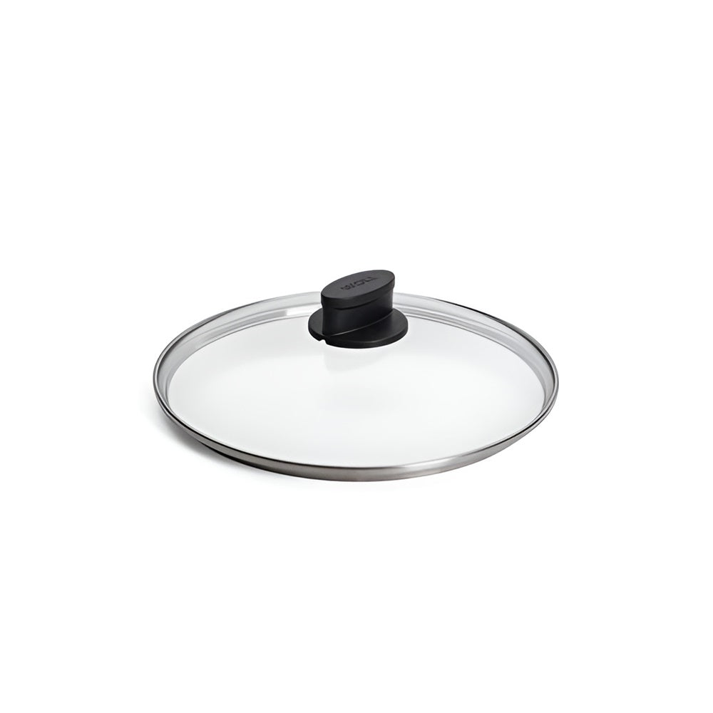 Capac rotund din sticla securizata, 24 cm, Eco Lite - WOLL