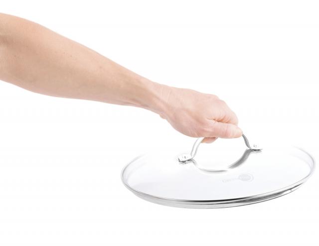 Capac universal din sticla, pentru vase rotunde, 28 cm - GREENPAN - Image 4