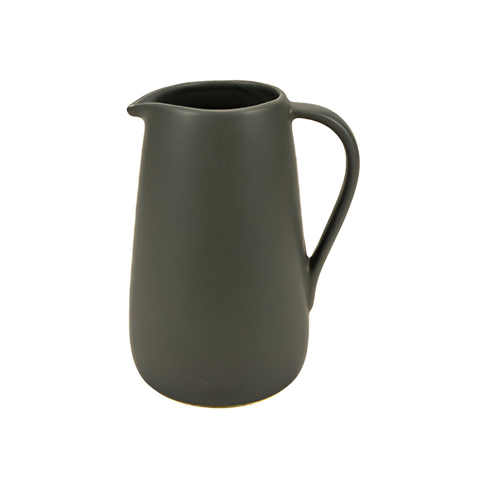 Carafa ceramica, 12x21 cm, Mira Dark Grey - VILLACER