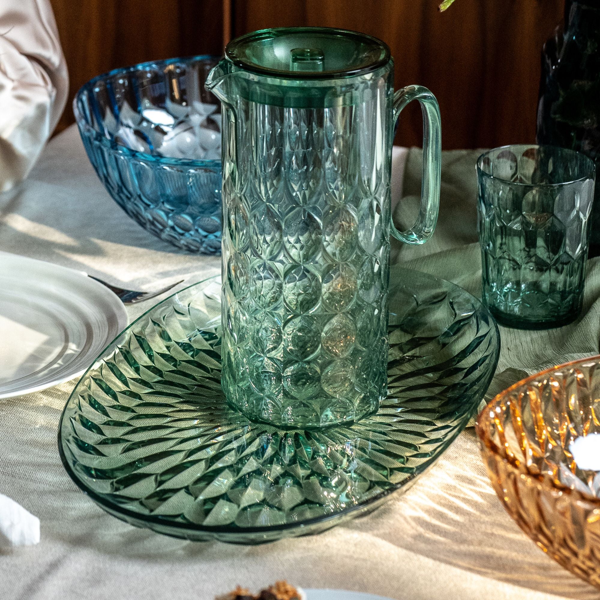 Carafa cu capac, 1750 ml, verde, Vanity - GUZZINI - Image 1