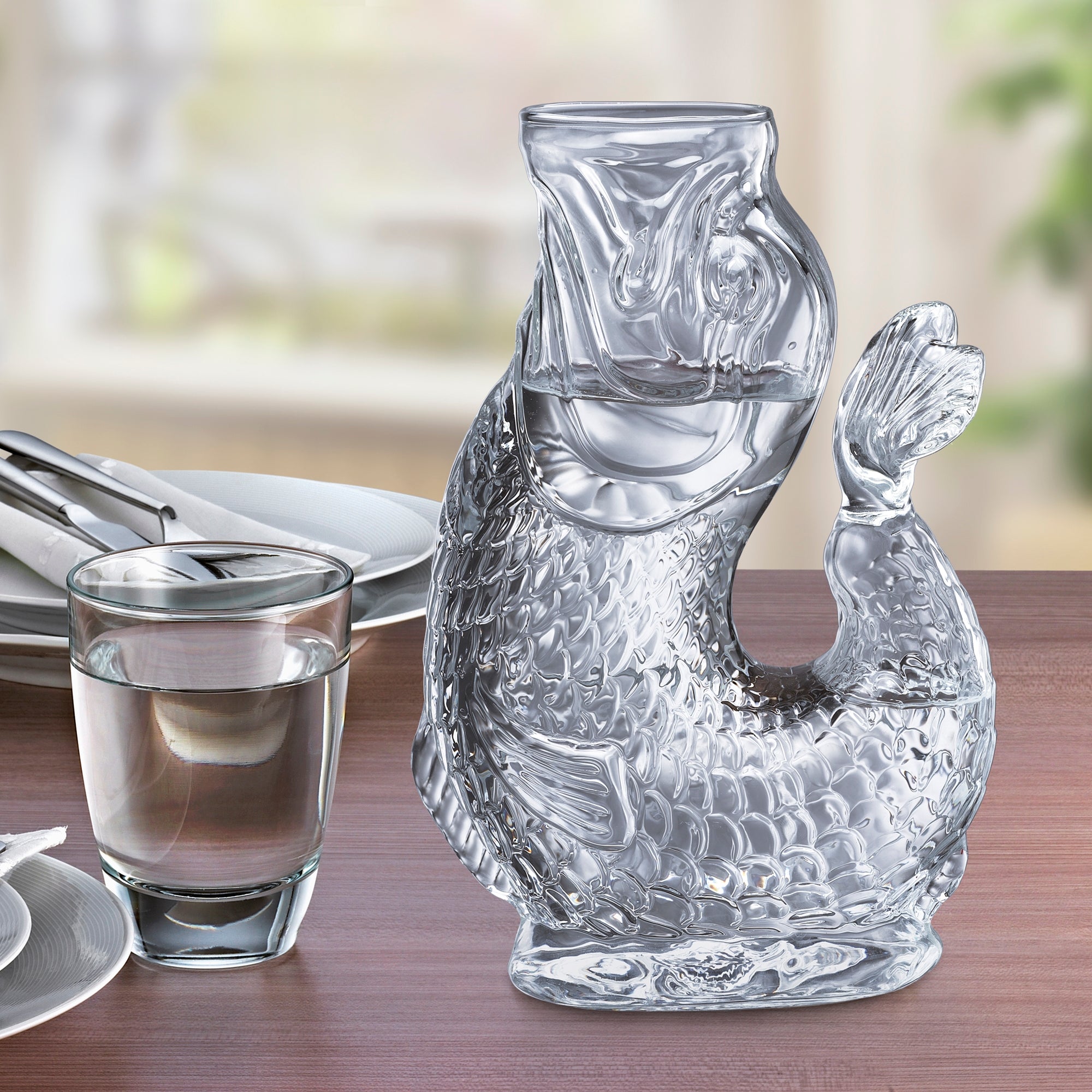 Carafa din sticla, transparent, 1 L, Nemo - CILIO