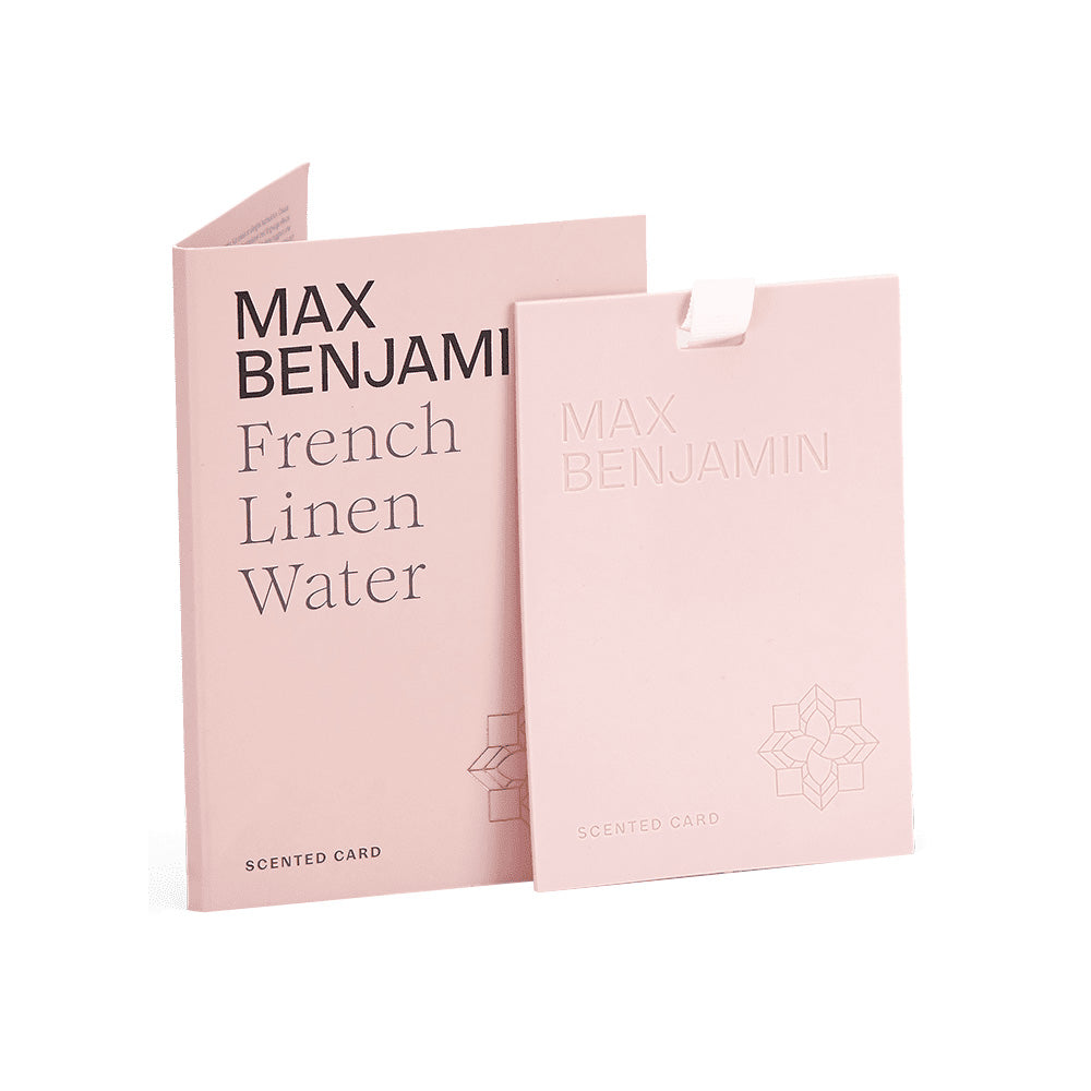 Card parfumat, French Linen, Classic - MAX BENJAMIN