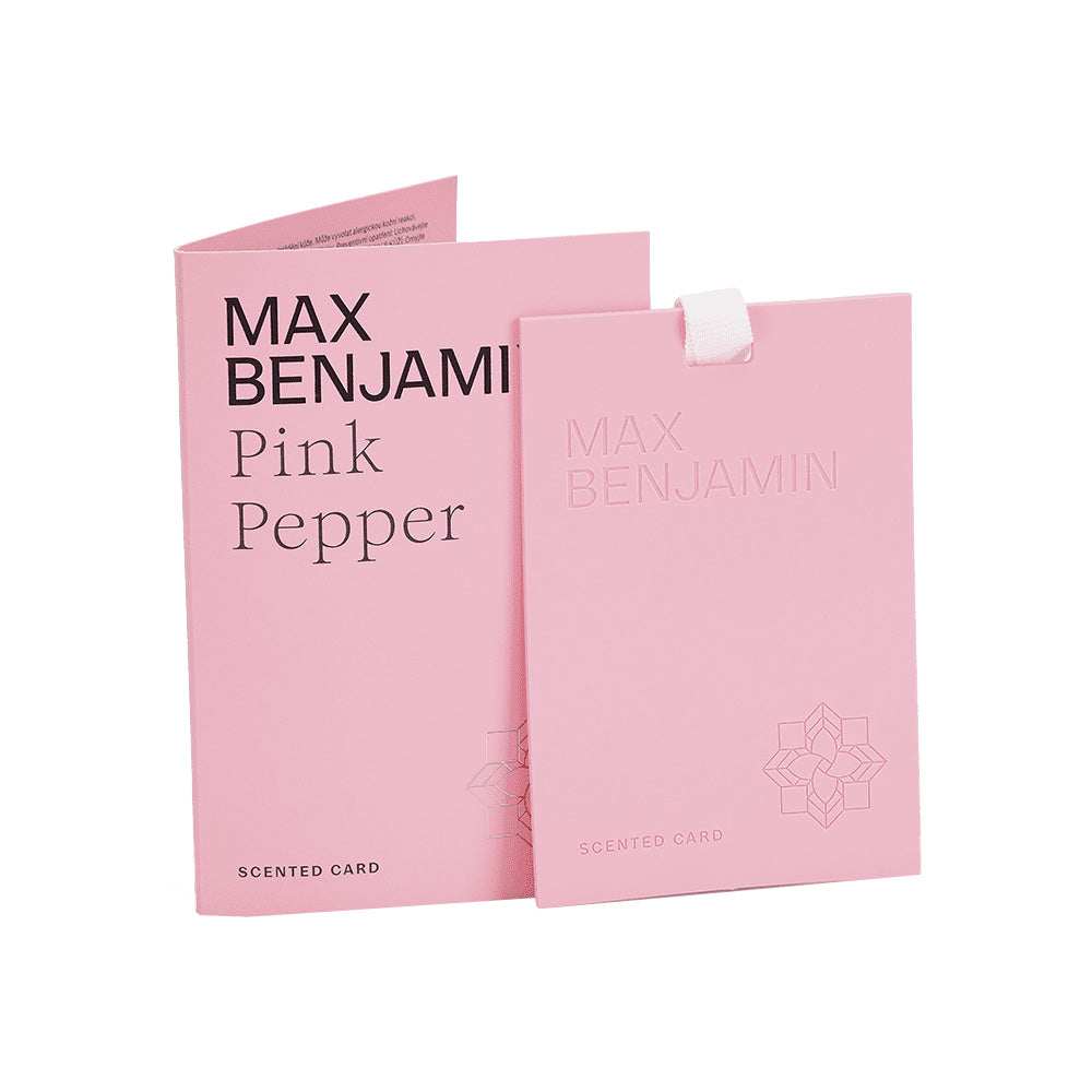 Card parfumat, Pink Pepper, Classic - MAX BENJAMIN