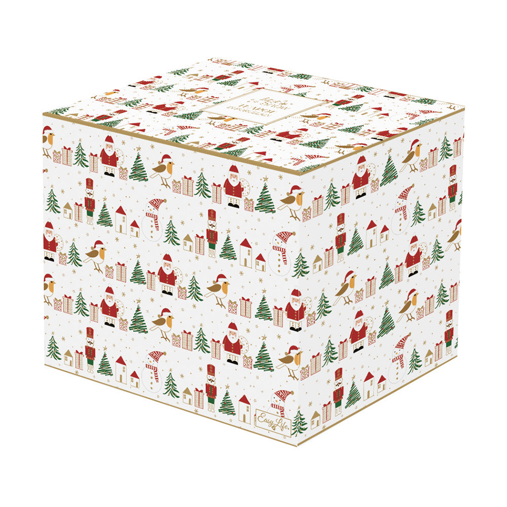 Ceainic din portelan, 1 L, Let it Snow - COOKSHOP SPECIALS