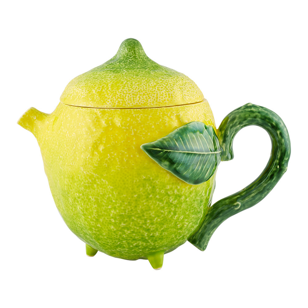 Ceainic din portelan, 24 cm, Limao - BORDALLO PINHEIRO