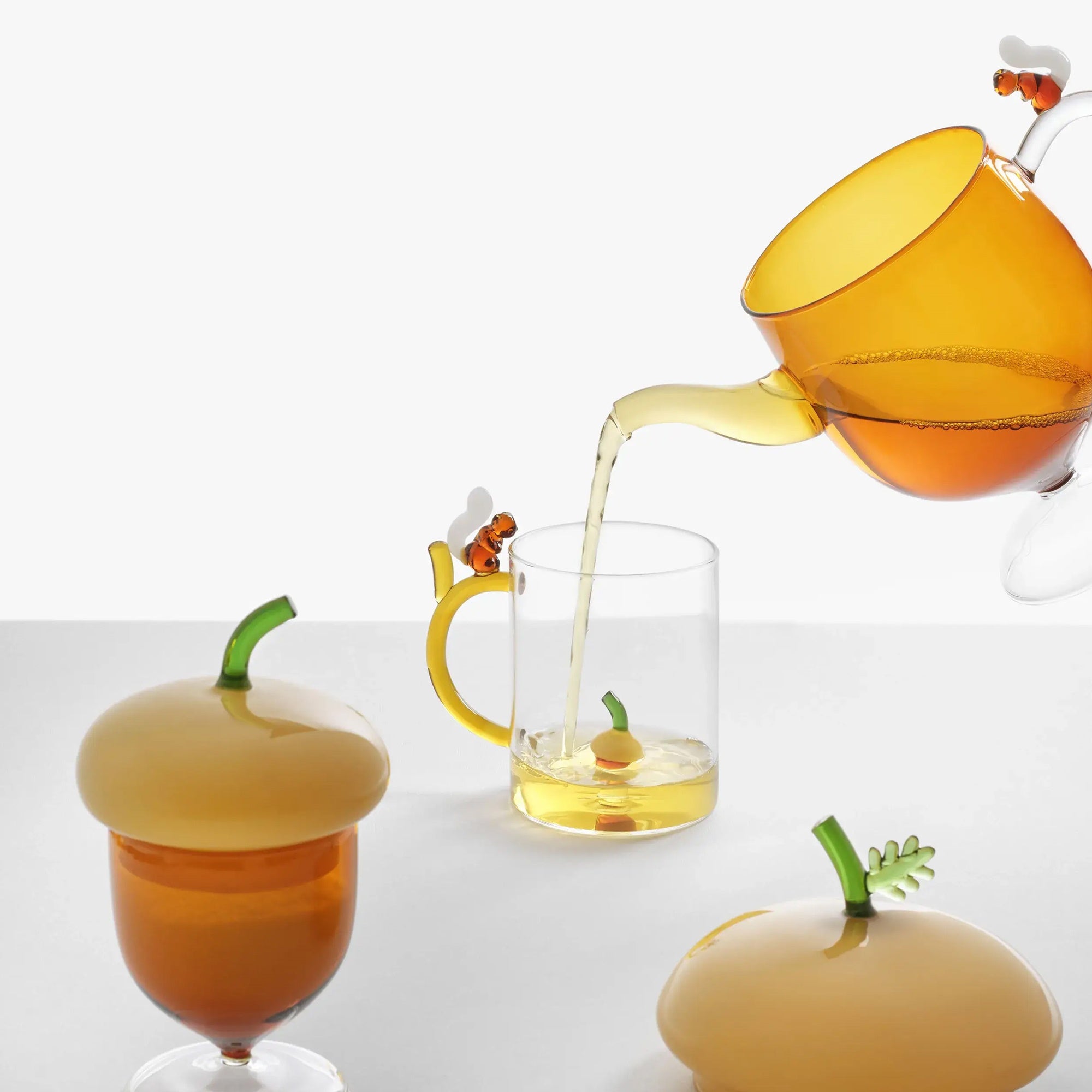 Ceainic din sticla, Acorns by Alessandra Baldereschi - ICHENDORF - Image 1