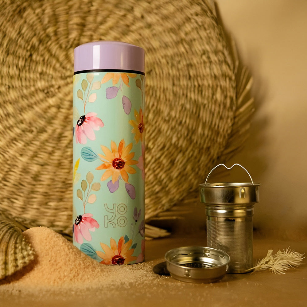 Ceainic izoterm din otel inoxidabil, 350 ml, Lisbonne - YOKO DESIGN