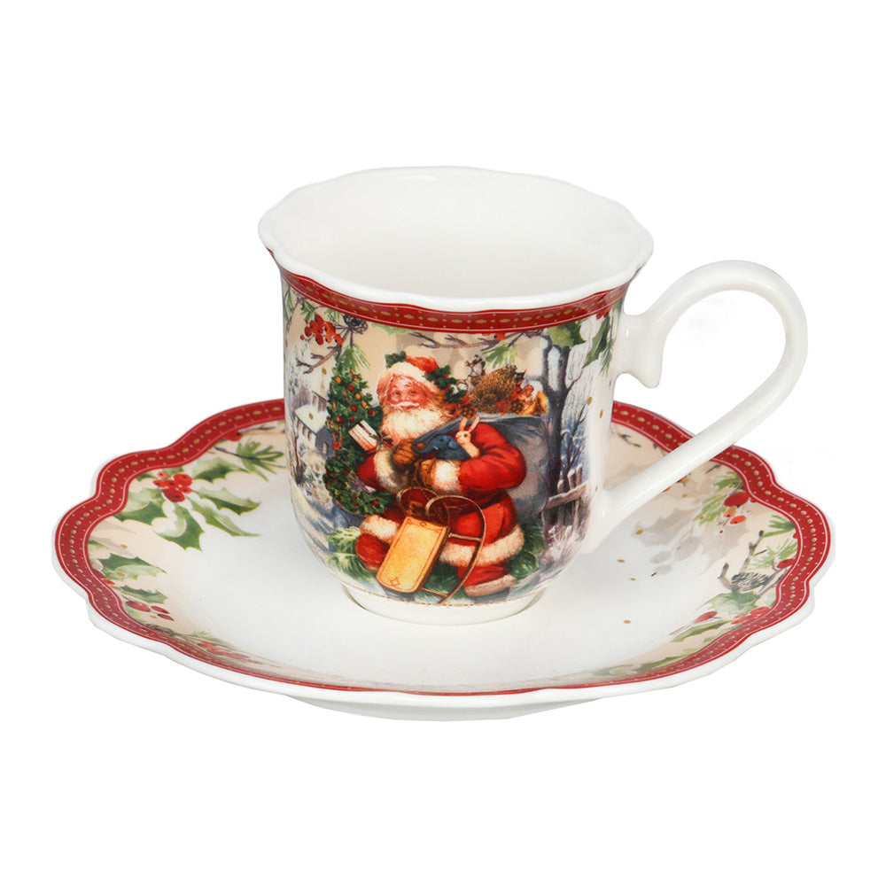 Ceasca pentru espresso si farfurie, 90 ml, Santa Vintage - COOKSHOP SPECIALS