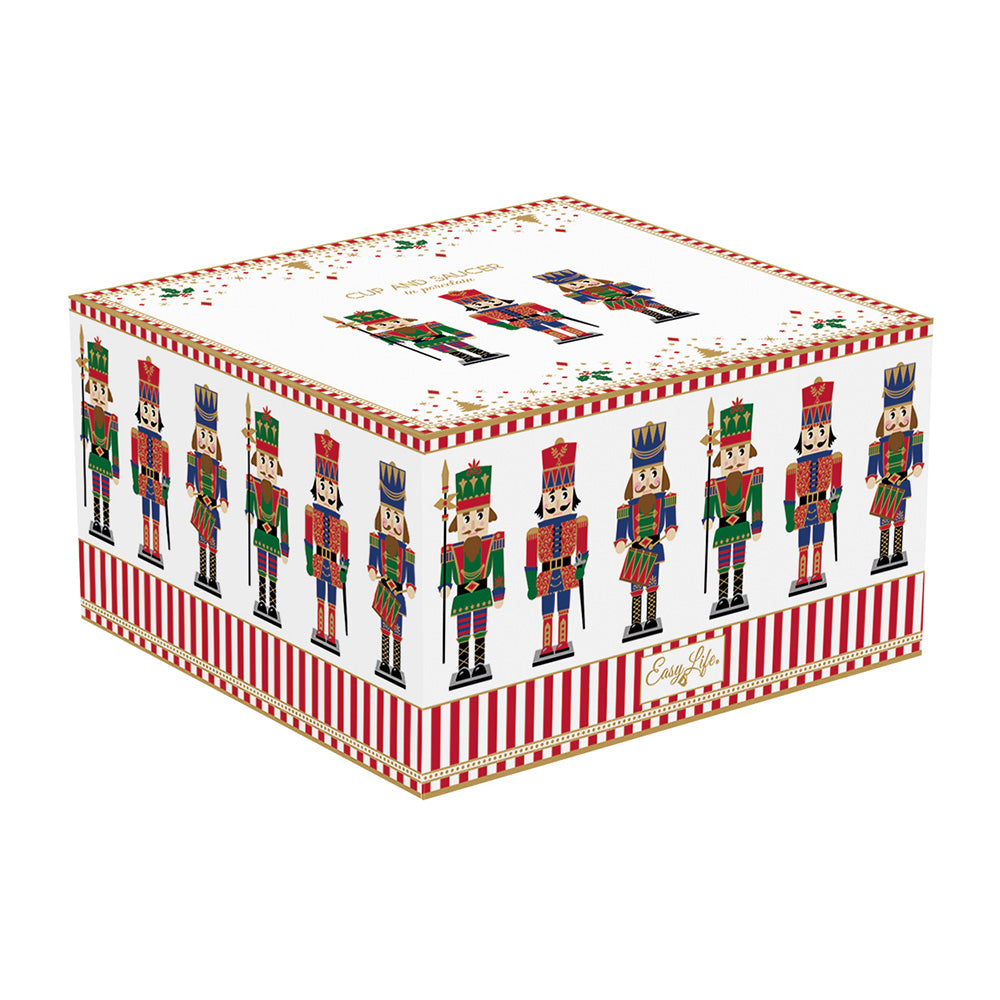 Ceasca si farfurie pentru ceai, 200 ml, Nutcracker - SIMONA'S COOKSHOP - Image 3