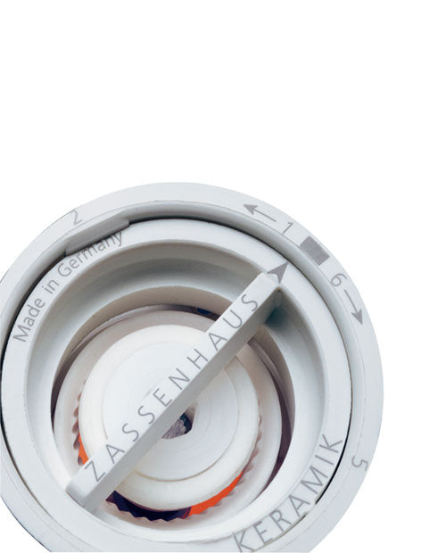 Rasnita pentru sare, 12 cm, transparent, acril, colectia Berlin - ZASSENHAUS - Image 3