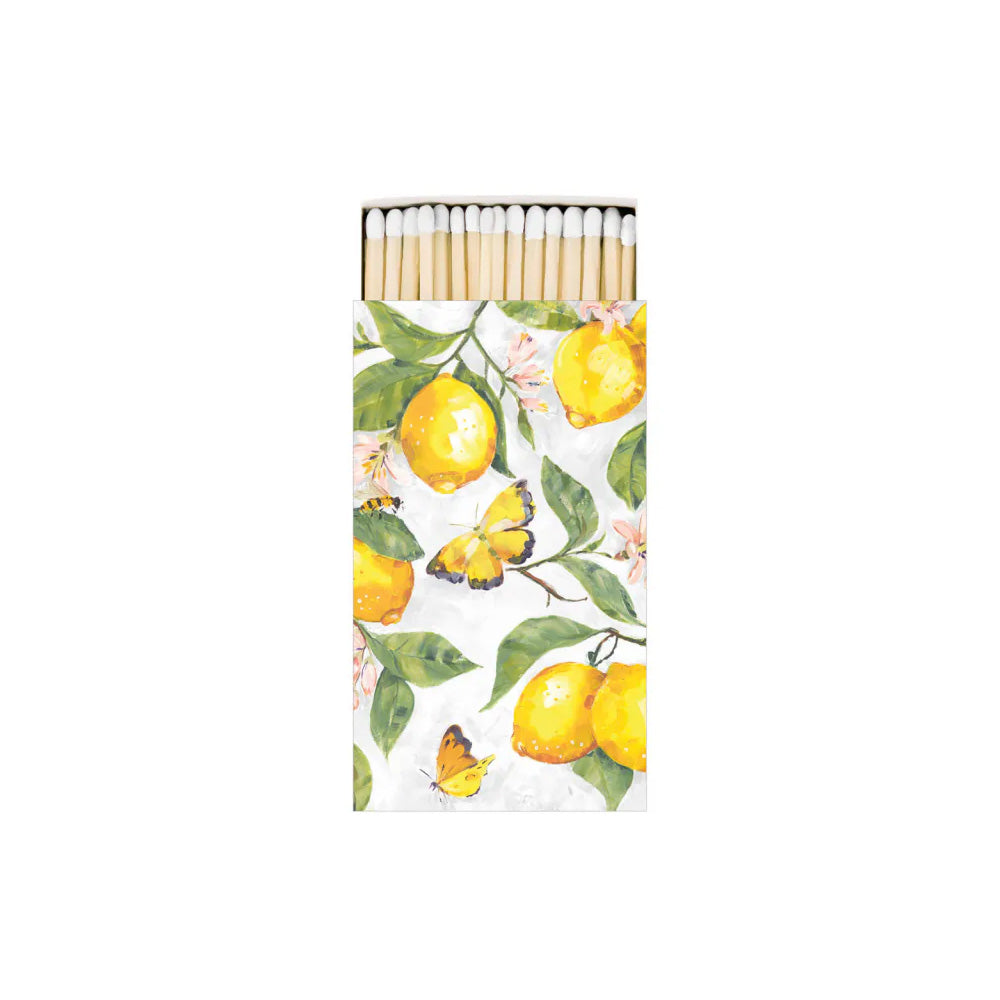 Chibrituri Fresh Lemons White - AMBIENTE