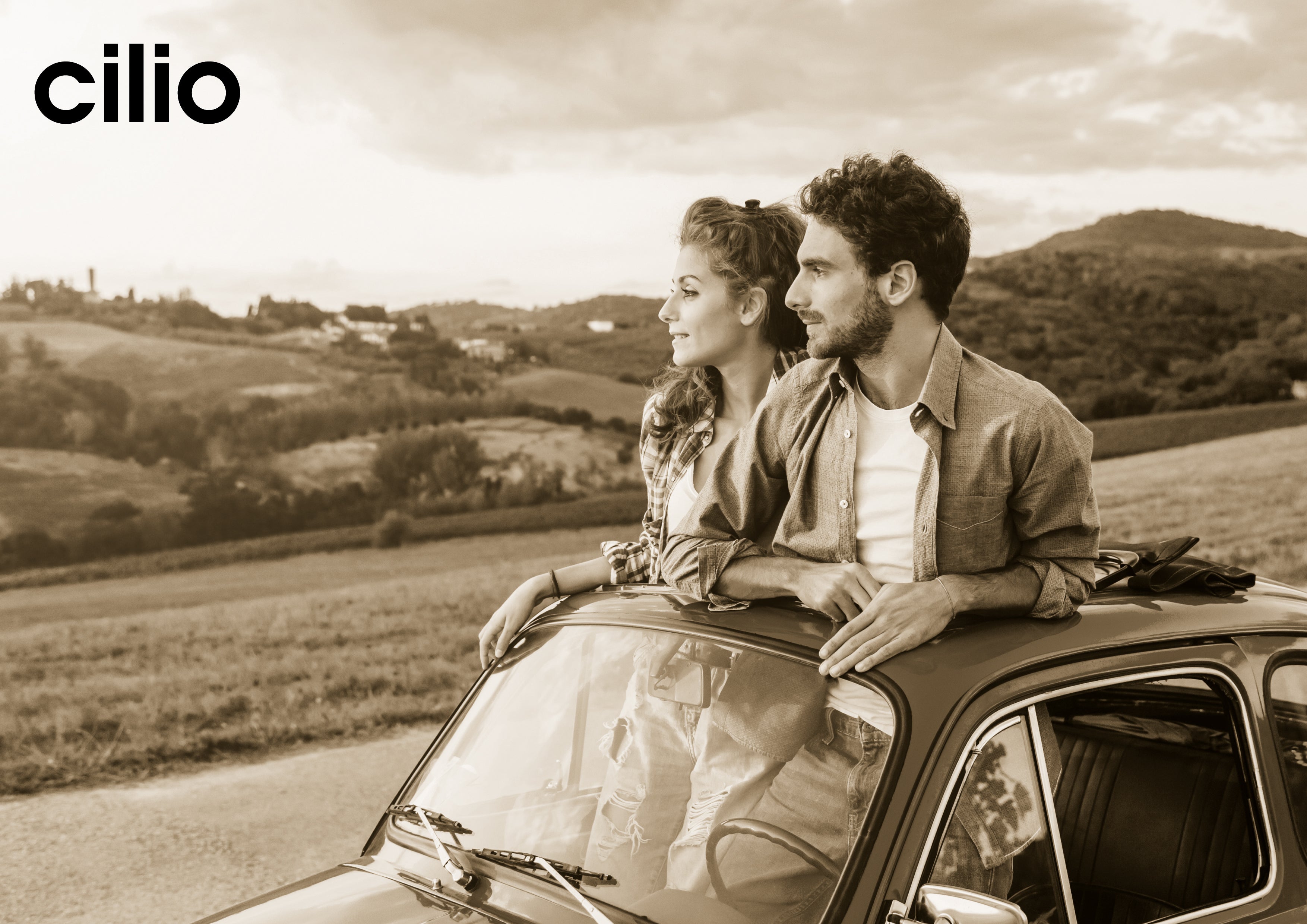 Ceasca si farfurie de espresso, alb, 50 ml, colectia Roma - CILIO - Image 2