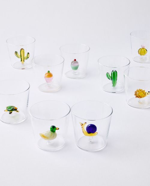 Carafa din sticla, peste, 16.5 cm, Animal Farm - designer Alessandra Baldereschi - ICHENDORF - Image 2