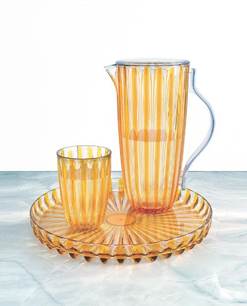 Tava rotunda pentru servire, 31 cm, galben, Dolcevita - GUZZINI - Image 3