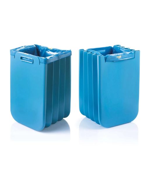 Cos pliabil pentru deseuri reciclabile, 25 litri, verde, Eco Packly - GUZZINI - Image 2
