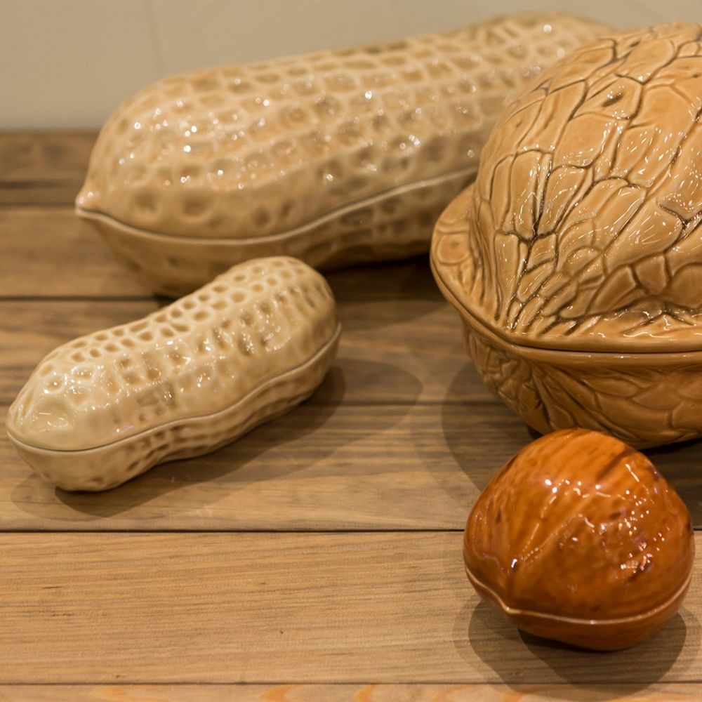 Cutie ceramica migdala, Frutos Secos - BORDALLO PINHEIRO - Image 2