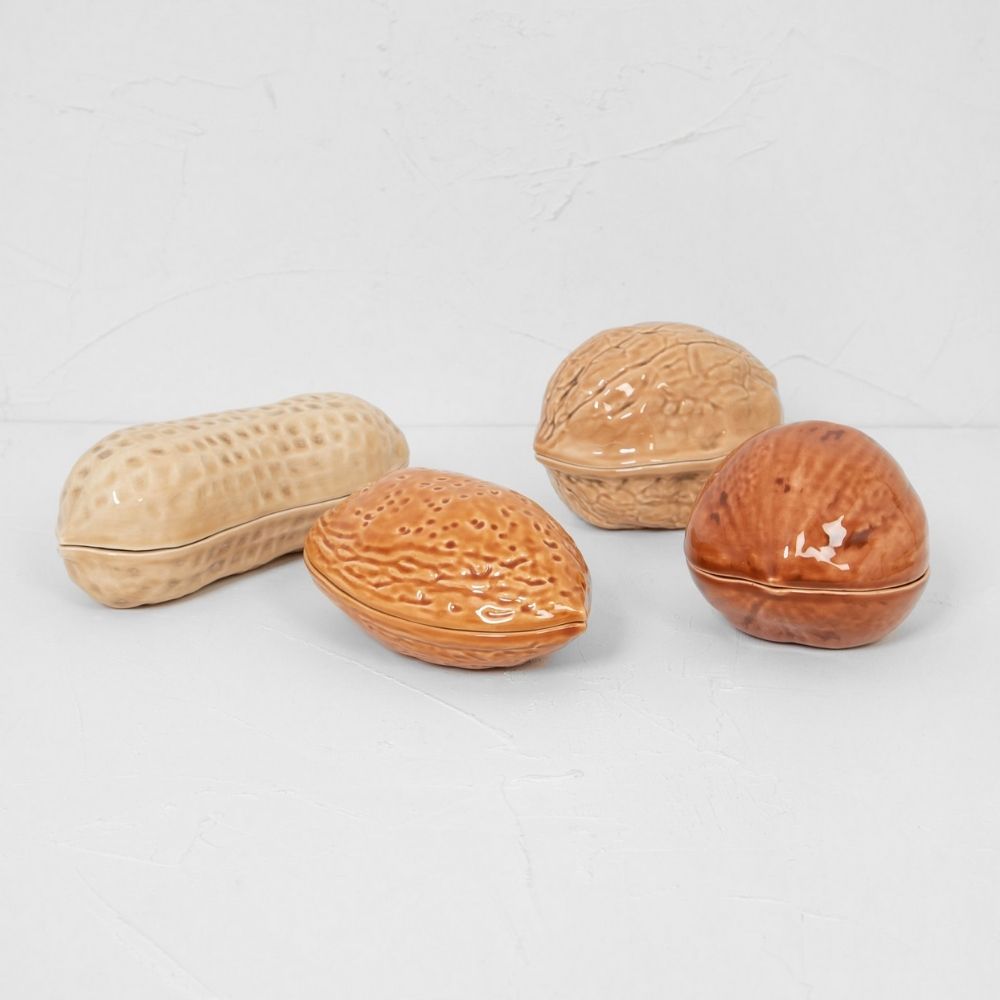 Cutie ceramica aluna, Frutos Secos - BORDALLO PINHEIRO - Image 2